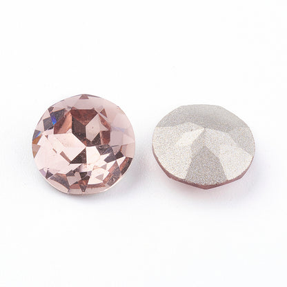 Kinesisk strass- Round stone Vintage Rose, 10mm 1styck