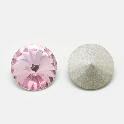 Kinesisk strass- Rivoli Light Rose 10mm 1styck