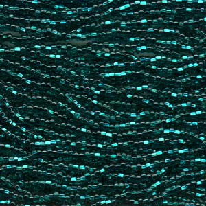 Tjeckiska seed beads - Emerald S/L  11/0