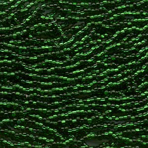 Tjeckiska seed beads - Green S/L  11/0