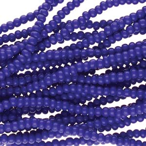 Tjeckiska seed beads -Blue 11/0