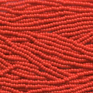 Tjeckiska seed beads - LT Red 11/0