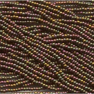 Tjeckiska seed beads - DK Bronze  11/0