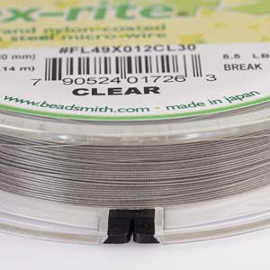 flex-rite - Clear 0,30mm, 49 trådar, 1 rulle