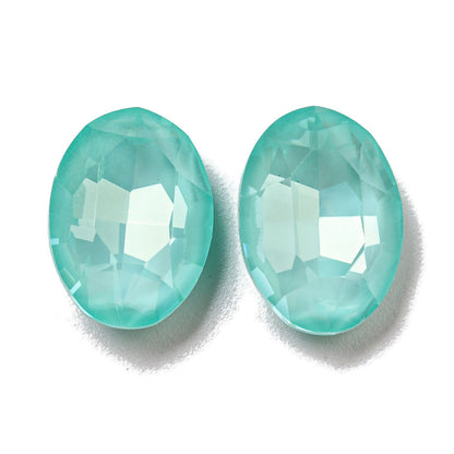 Kinesisk strass - Oval  Sorbet Light Azore 14x10mm 1styck