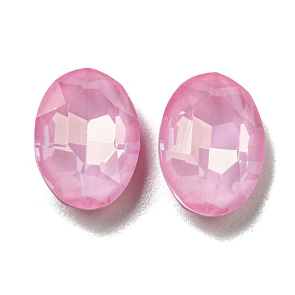 Kinesisk strass - Oval  Sorbet Rosaline 14x10mm 1styck