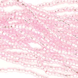 Tjeckiska seed beads - Pink Dyed S/L11/0