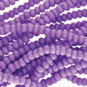 Tjeckiska seed beads - Plum Opaque Solgel 11/0