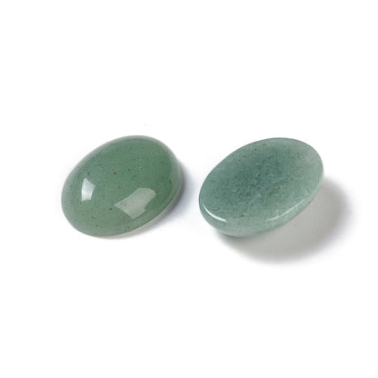 Cabochon Avaturine- Grön Oval 18x13mm 1 styck