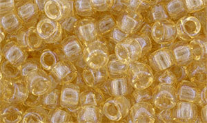 Matubo Seed bead 7/0 - Luster Transparent Champagne 5 gram