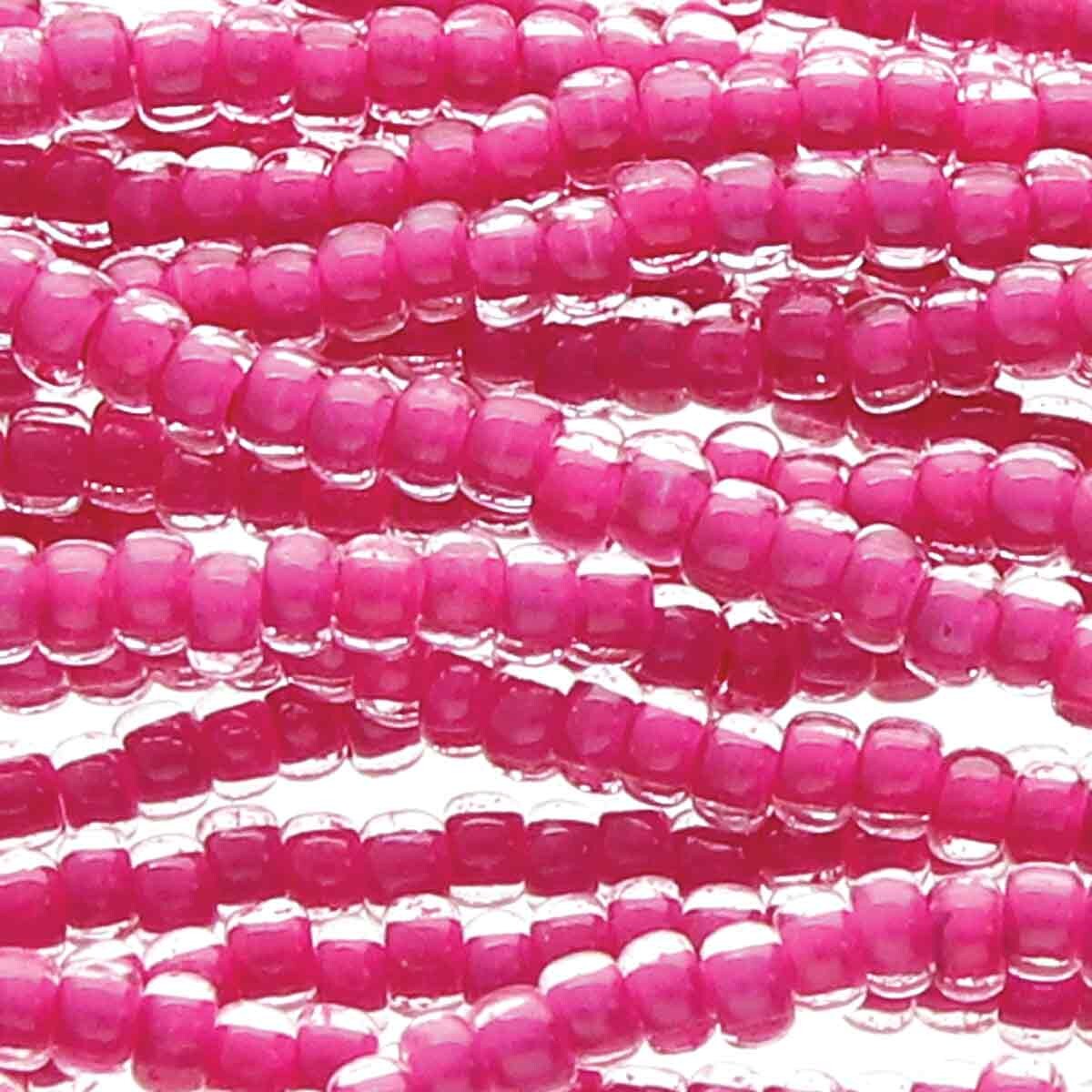 Tjeckiska seed beads - Terra Intensive Lining Magenta 11/0