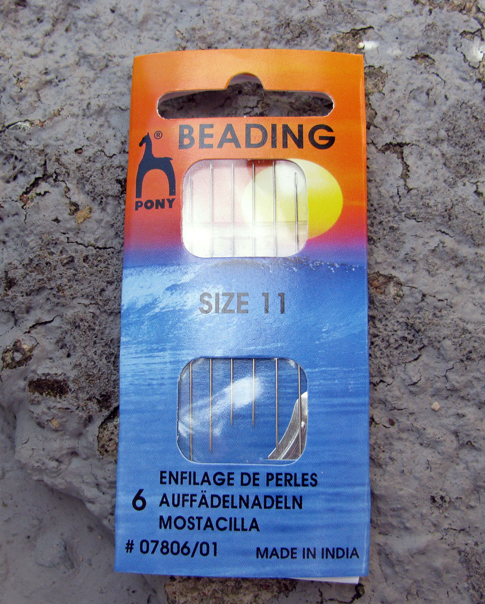 Pärlnålar - Pony Beading Needle, nr 11, 6- pack