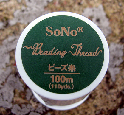 SoNo Beading Therad - Vit, 1 rulle