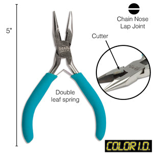 Verktyg - Chain nose pliers with cutter 1 styck