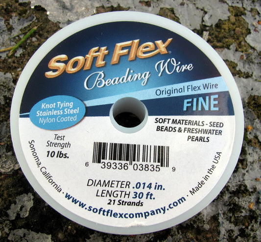 Soft Flex beading wire - Fine, 21 strands, 1 rulle