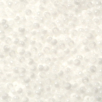 Miyuki seed beads - Opaque Chalk White 15/0