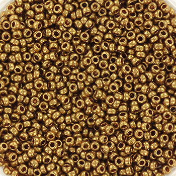 Miyuki seed beads - Metallic Light Bronze 15/0