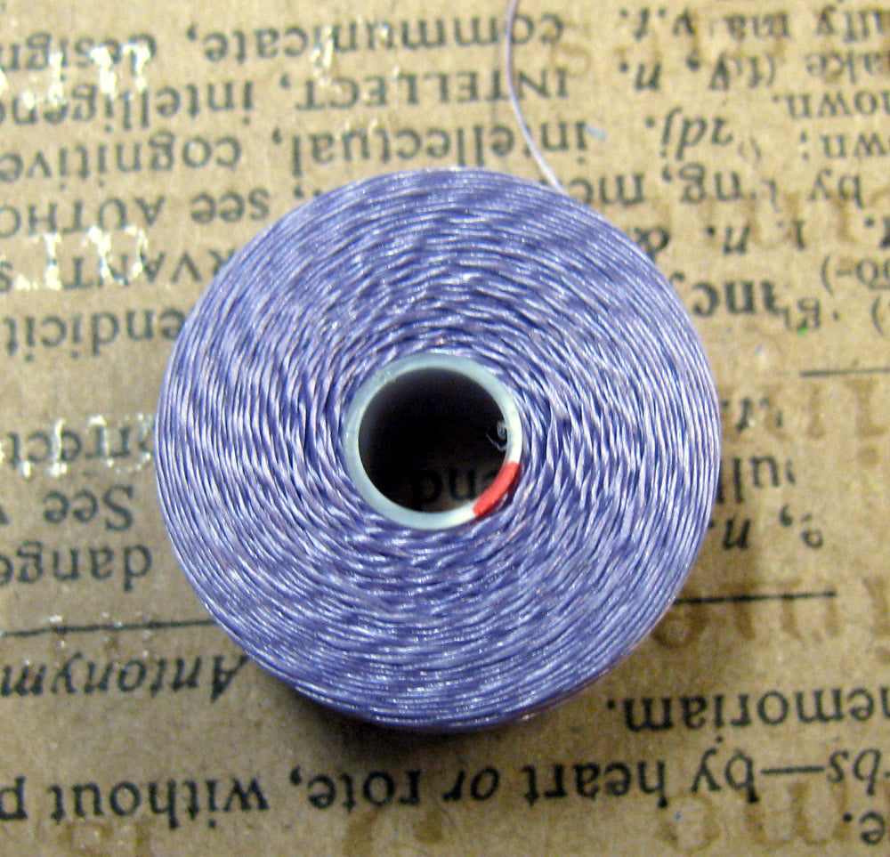 S- Lon bead thread - Orchid, strl D, 1 rulle