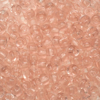 Miyuki seed beads - Transparent Light Tea Rose 8/0