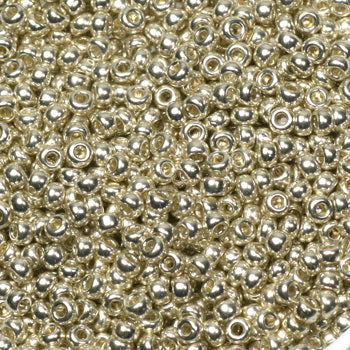 Miyuki seed beads - Galvanized Silver 11/0