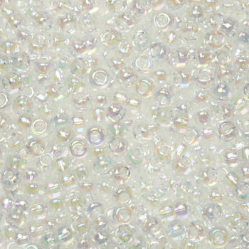 Miyuki seed beads - Crystal AB 11/0