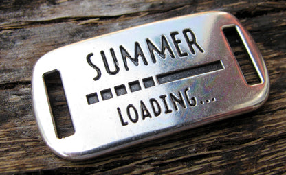 Connector Silverfärgad - Summer Loading 35x18mm