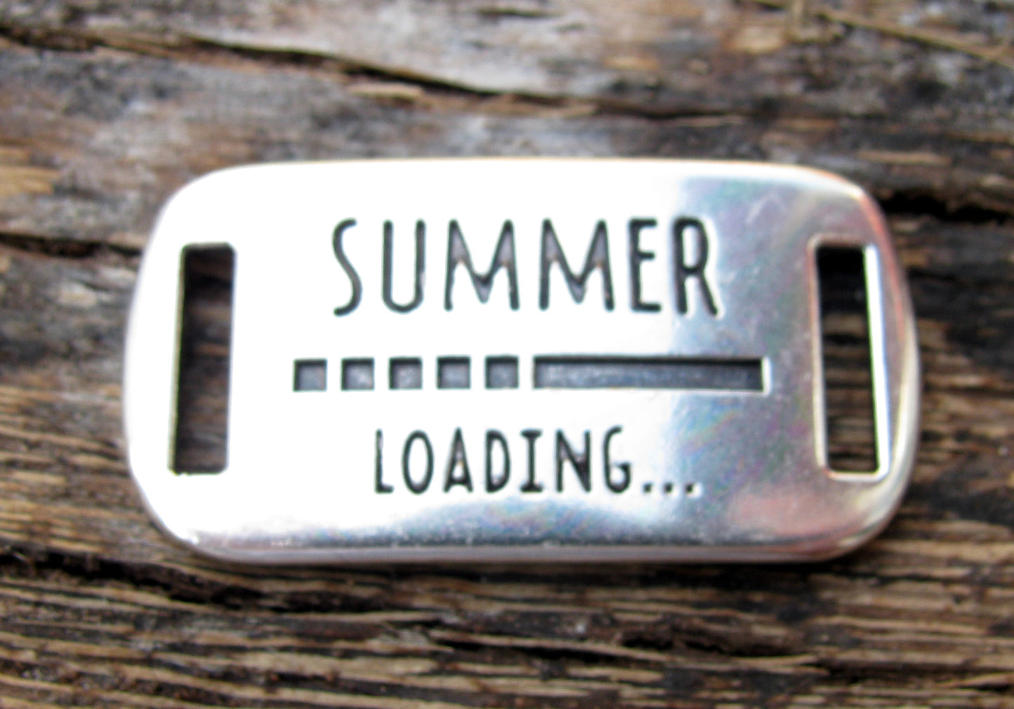 Connector Silverfärgad - Summer Loading 35x18mm