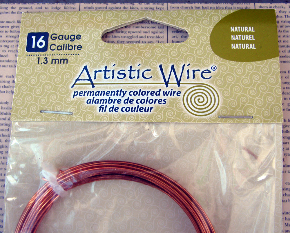 Artistic Wire 16 Ga - Natural, 1 förpackning