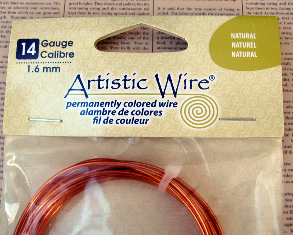 Artistic Wire 14 Ga - Natural, 1 förpackning