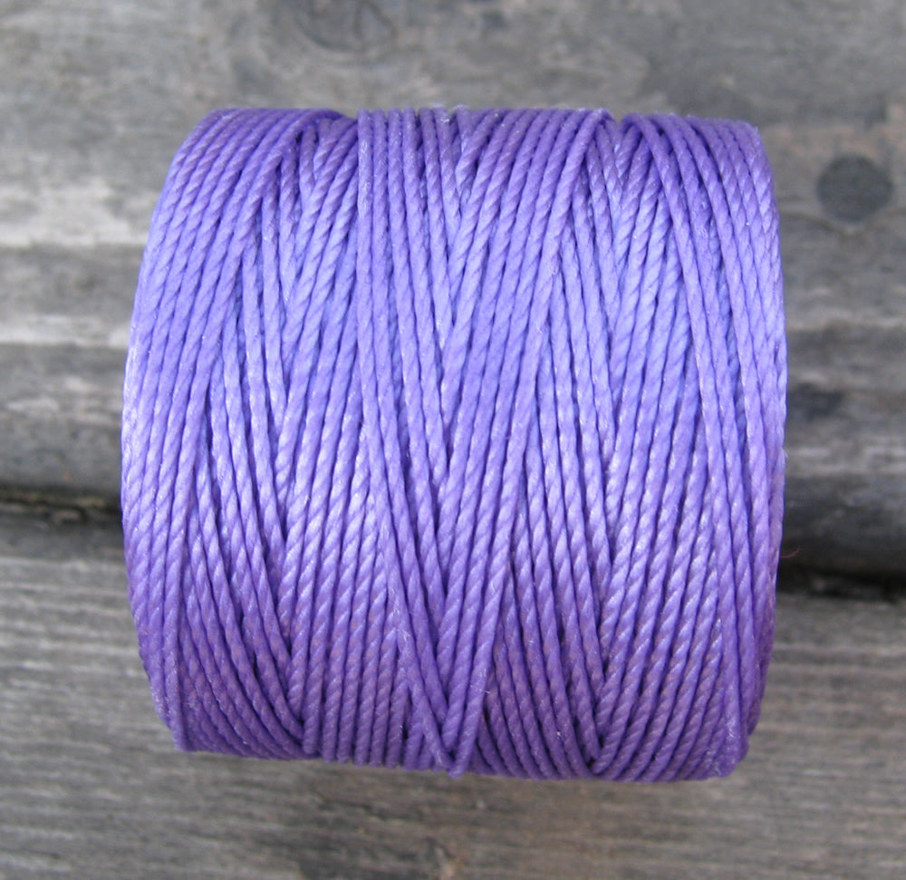 S- Lon bead cord - Violet, 1 rulle