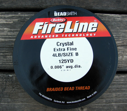 FireLine 4 LB - Crystal / Klar, 125 YD