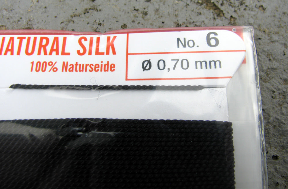 Griffin Silk - Svart strl 6, 1 förpackning