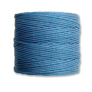 S- Lon bead cord - Carolina Blue