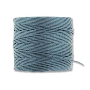 S- Lon bead cord - Ice Blue