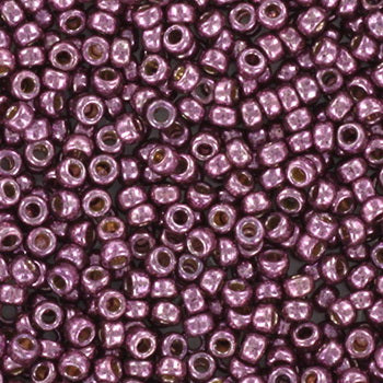 Miyuki seed beads - Duracoat Galvanized Eggplant 15/0