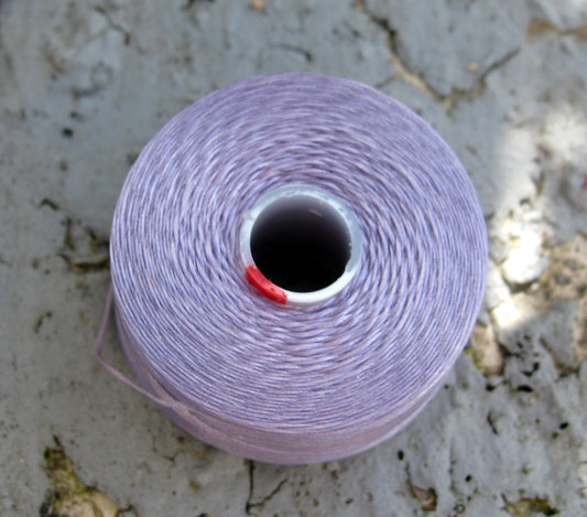 S- Lon bead thread - Lavender, strl D, 1 rulle