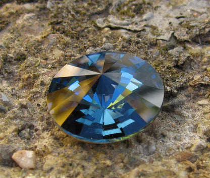 Swarovski Rivoli Kristaller - Montana 14mm, 1 Styck