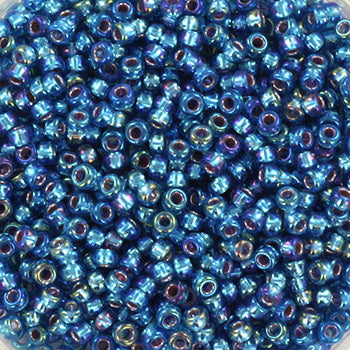 Miyuki seed beads - Silverlined Capri Blue AB 11/0