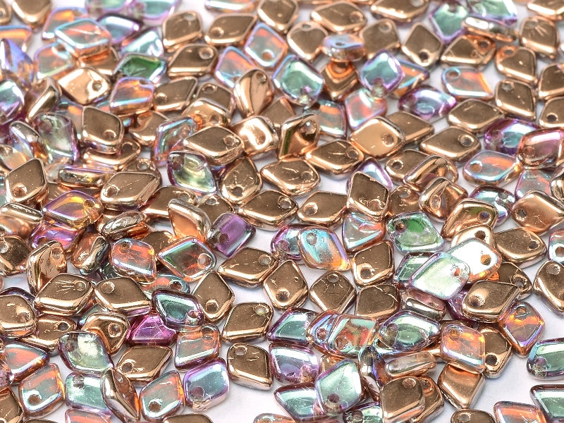 Dragon Scale Bead - Crystal Copper Rainbow