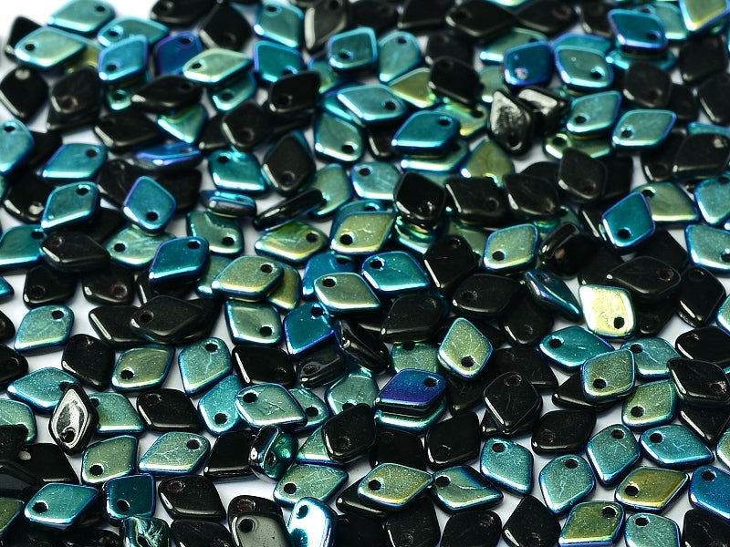 Dragon Scale Bead - Jet AB