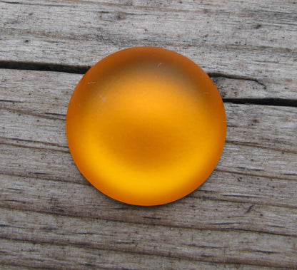 Luna Cabochon - Mango 18 mm, 1 styck