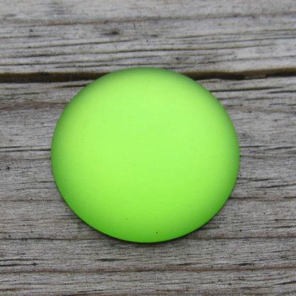 Luna Cabochon - Lime 18 mm, 1 styck