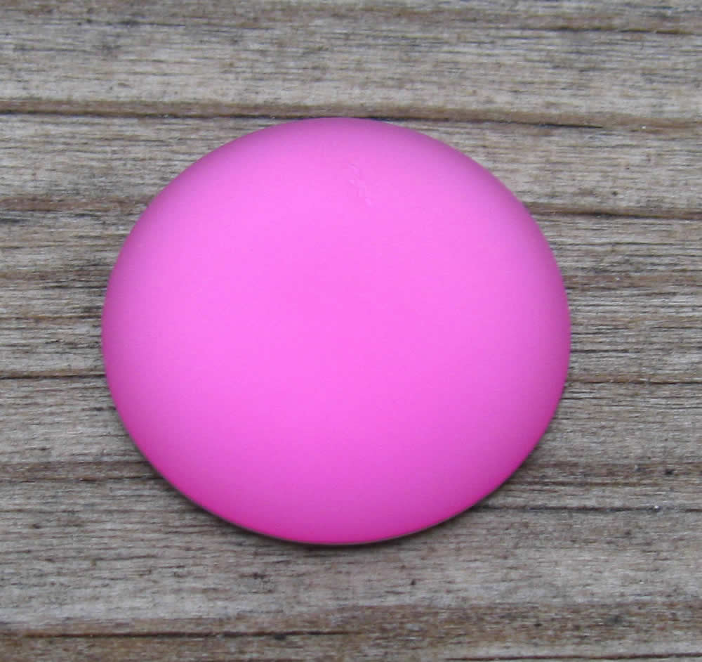 Luna Cabochon - Raspberry18 mm, 1 styck