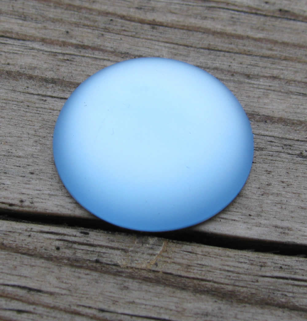 Luna Cabochon - Skyblue 18 mm, 1 styck