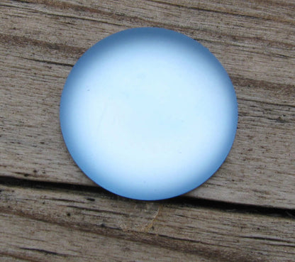 Luna Cabochon - Skyblue 18 mm, 1 styck