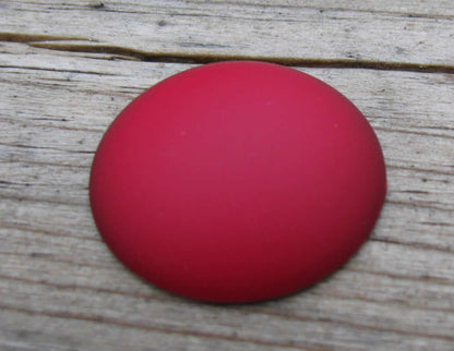 Luna Cabochon - Garnet 24 mm, 1 styck