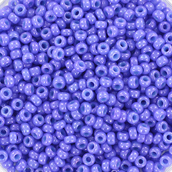 Miyuki seed beads - Opaque Purple 11/0