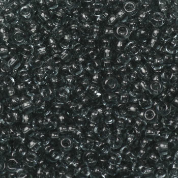 Miyuki seed beads - Transparent  Grey 11/0