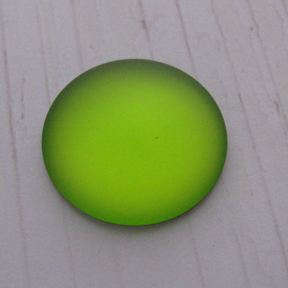 Luna Cabochon - Lime 24 mm, 1 styck