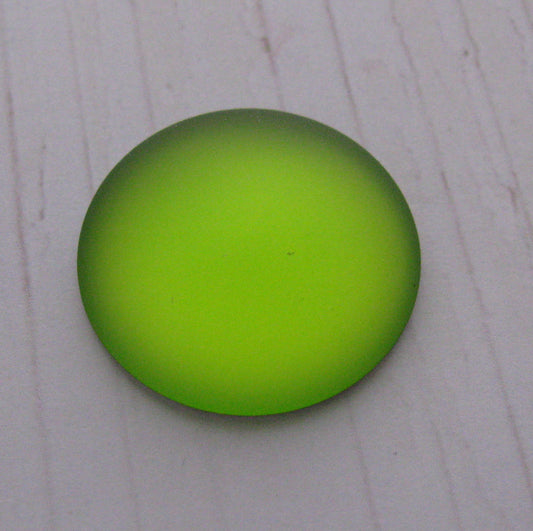 Luna Cabochon - Lime 24 mm, 1 styck